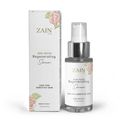 ZAIN1 Snail Mucin Regenerating Face Serum w/Hyaluronic Acid and Damascus Rose for Anti-Aging, Hydration, Radiance, 1 fl. oz.