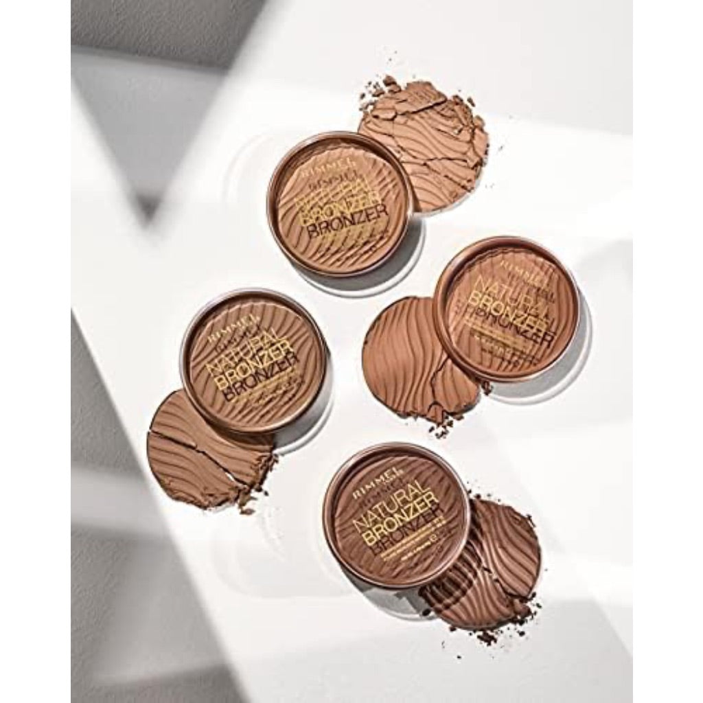 Rimmel London Natural Bronzer Powder - 027 Sun Dance, Matte Finish