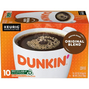 Dunkin’ Original Blend Medium Roast Keurig K-Cup Coffee Pods, 10ct