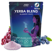 Yerba Mate Instant Tea Powder - Blueberry Grape Flavor, 30 Servings