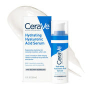 CeraVe Hydrating Hyaluronic Acid Face Serum for Normal to Dry Skin, 1 fl. oz.