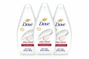 Dove Body Wash Luxurious Moisturizing Cleanser - Silky Velvet, 15.2 fl. oz. (3 Pack)