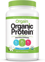 Orgain Plant-Based Organic Protein Powder - Vanilla Bean, 2.03lb