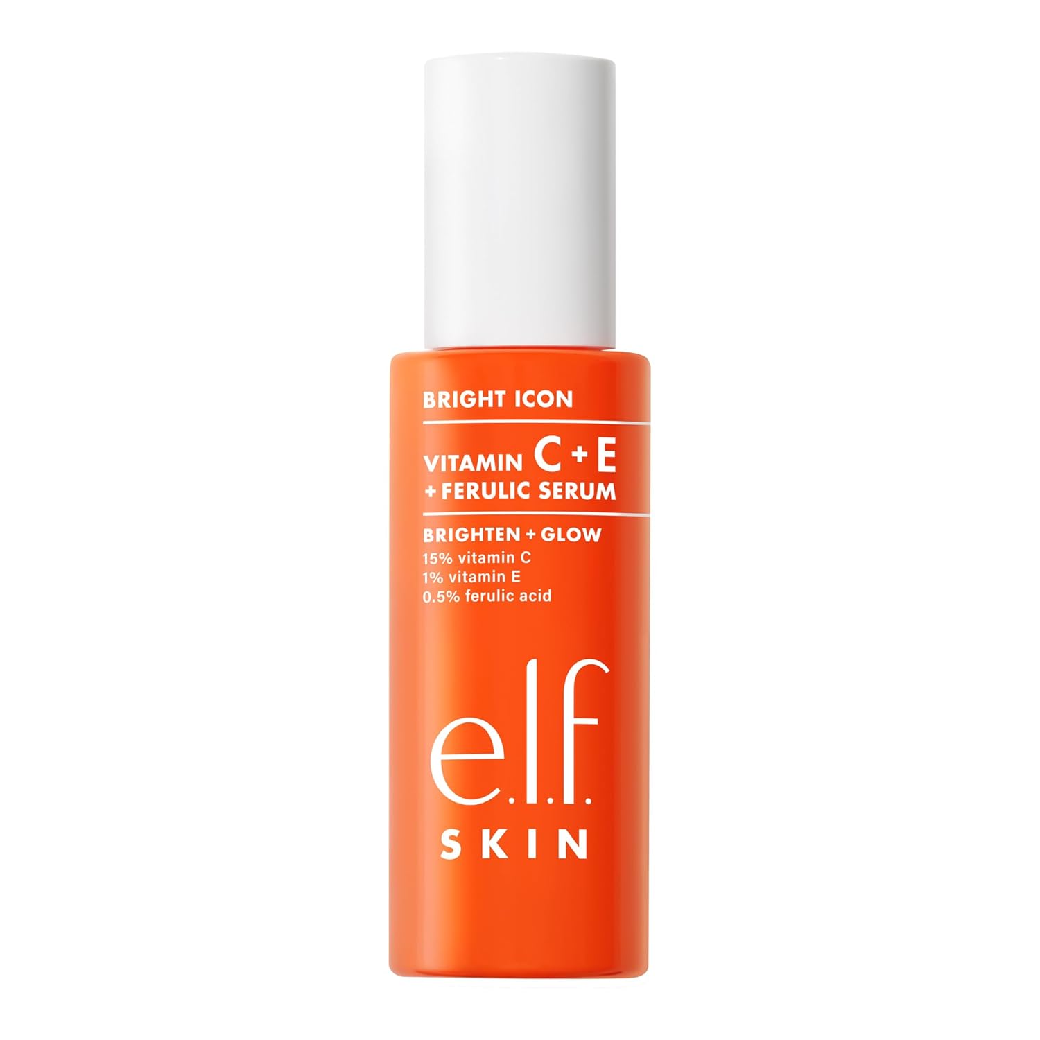e.l.f. Skin Bright Icon Vitamin C + E + Ferulic Face Serum - 1 fl. oz.