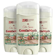 Old Spice Men's Aluminum Free Deodorant Stick - Gentleman's Blend Eucalyptus with Coconut Oil, 3 oz (3 Pack)