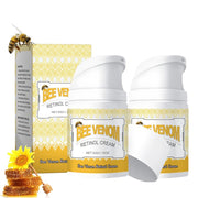 Bee Venom Retinol Cream - Anti Wrinkle Facial Moisturizer - 1.76oz - 2 Pack