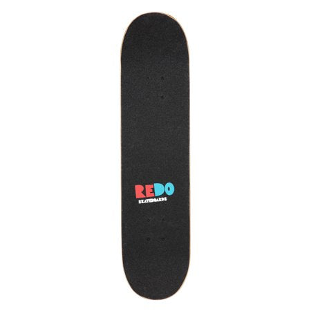 ReDo Skateboard 31  X 7.75  Gallery Pop Complete Skateboard Board Blue Ducky for Boys  Girls  Kid