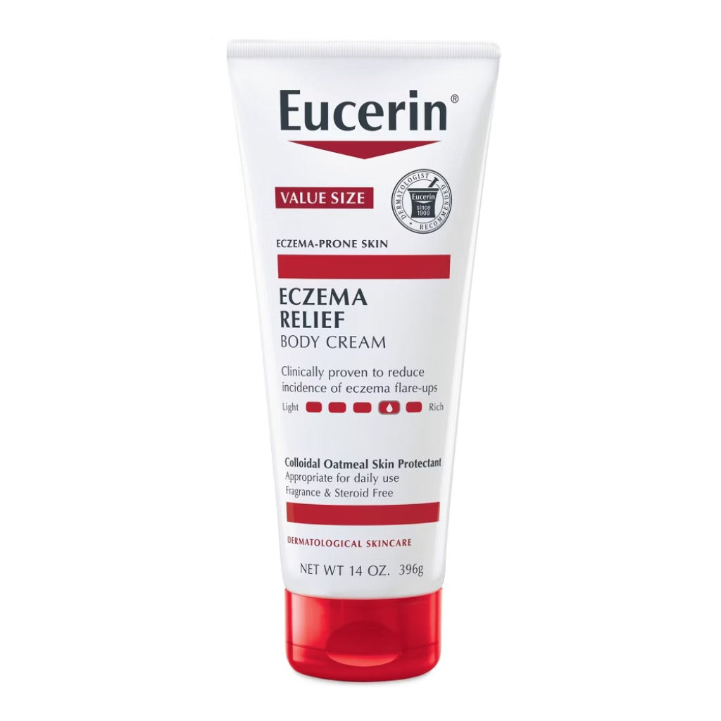 Eucerin Eczema Relief Body Cream for Dry Skin Unscented - 14oz