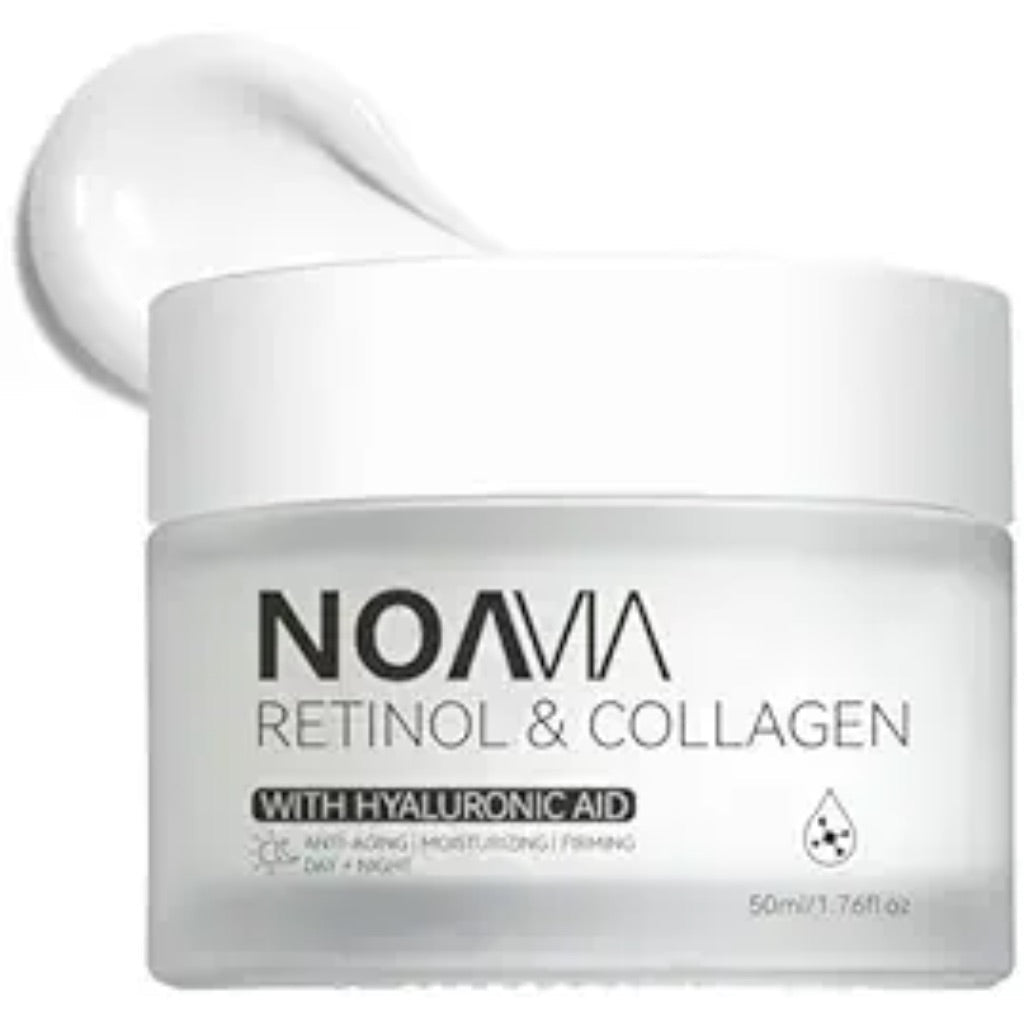Retinol Moisturizer Face Cream,Day and Night Skin Care for Women and Men Anti Aging Facial Moisturizer with Simply Vital Collagen Retinol Hyaluronic Acid, Neck Firming and Tightening