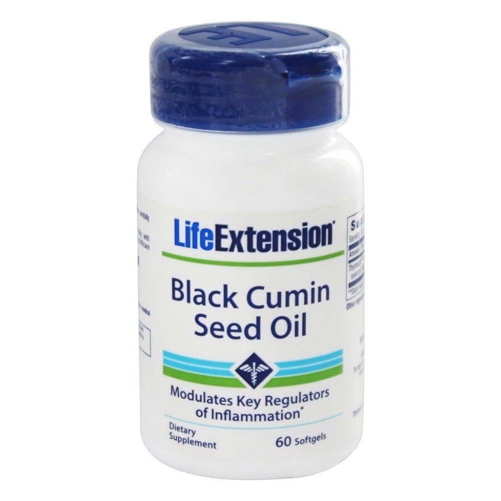 Life Extension, Black Cumin Seed Oil, 60 Softgel