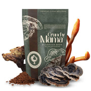 2 Pack Crunchy Mama Mushroom Brew Organic Mushroom Coffee, 30svgs (2 Pack)
