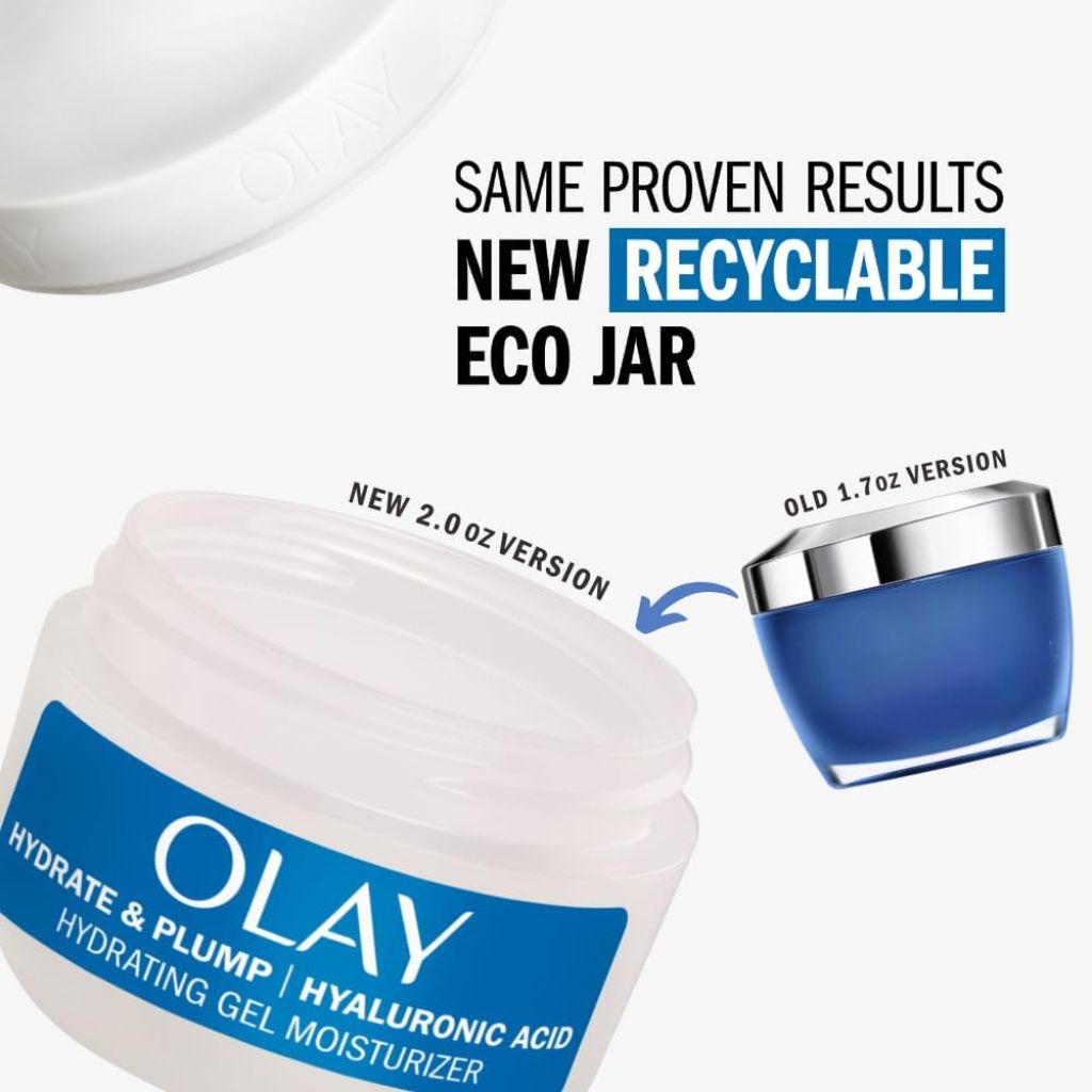 Olay Hydrate & Plump Hylauronic Acid Gel Face Moisturizer - 2oz.