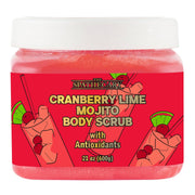 The Spathecary Cranberry Lime Mojito Body Scrub, 21 oz