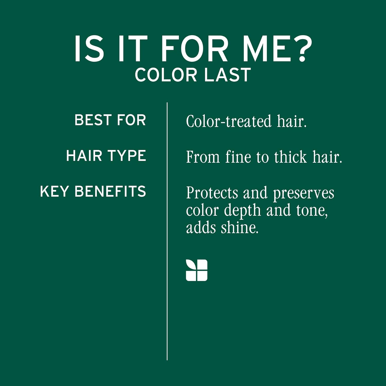 Biolage Color Last Shampoo for Color-Treated Hair, 33.8 fl. oz.