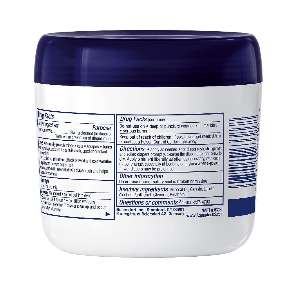 Aquaphor Baby Healing Ointment Advanced Therapy Skin Protectant - 14 oz Jar