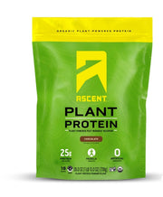 Ascent Organic Plant Protein Powder - Chocolate, 1.63lb. (18 Servings)