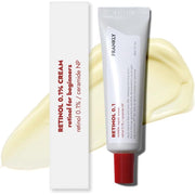 Frankly Retinol 0.1% Cream, Beginner Retinol Night Cream with Ceramides & Natural Ginseng - 1.01 fl. oz.