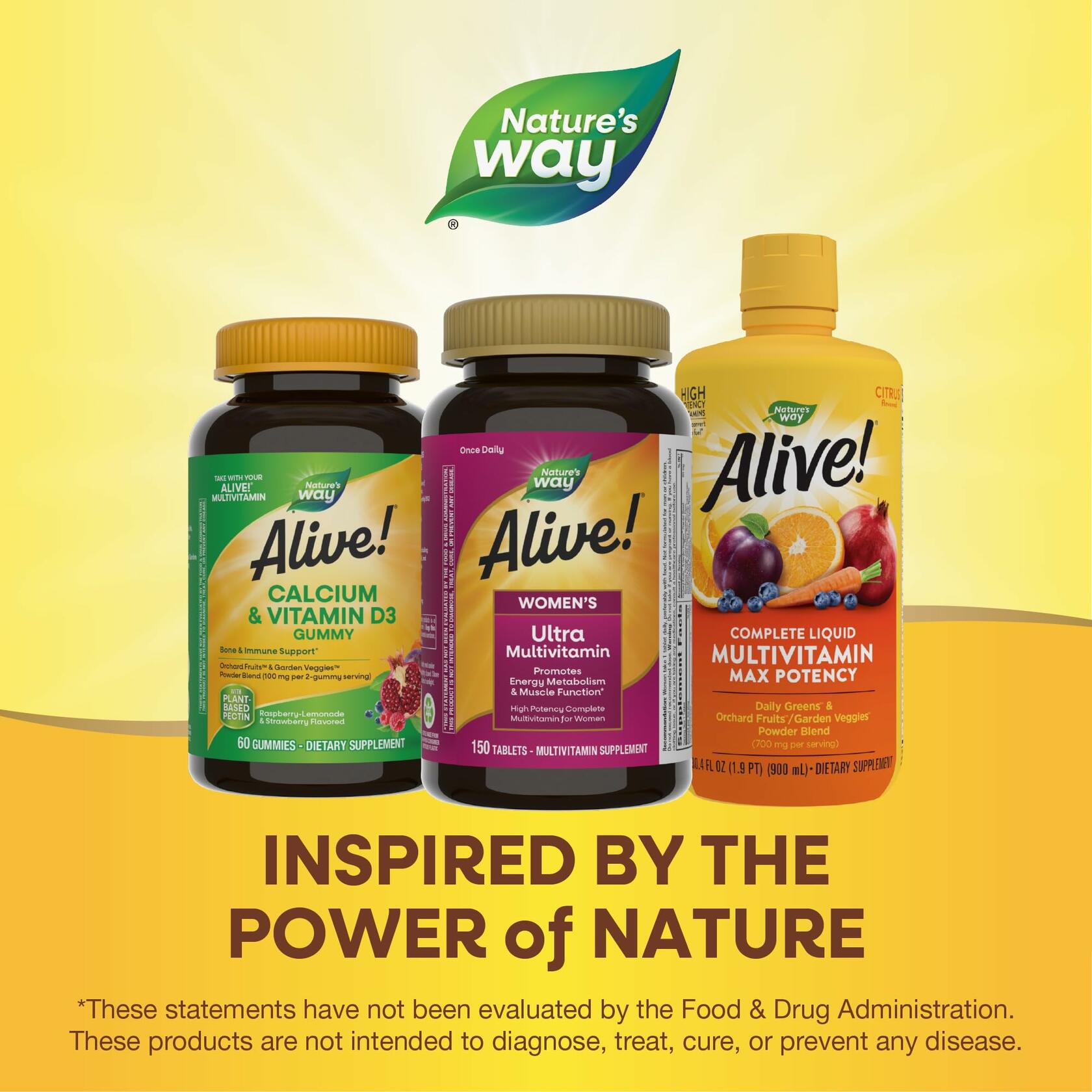 Nature’s Way Alive! Women’s Ultra Multivitamin Tablets - 150ct (2 Pack)