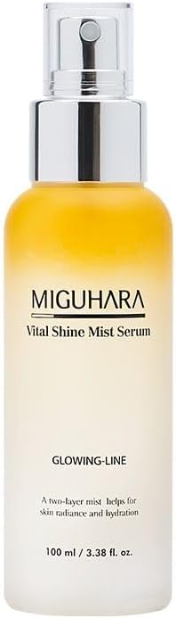 MIGUHARA Vital Shine Mist Serum Korean Skincare Hydrating Mist - 3.38 fl. oz.