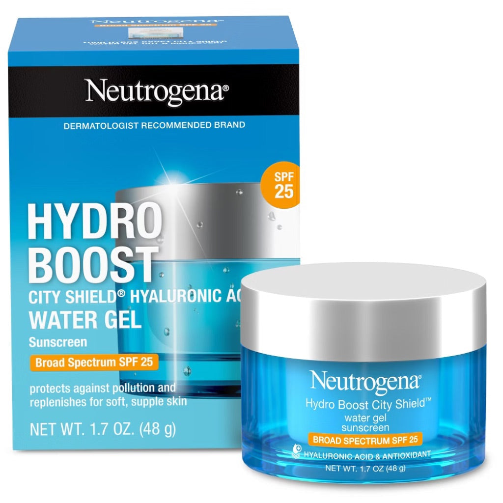 Neutrogena Hydro Boost City Shield Water Face Gel with SPF 25 - 1.7 oz.