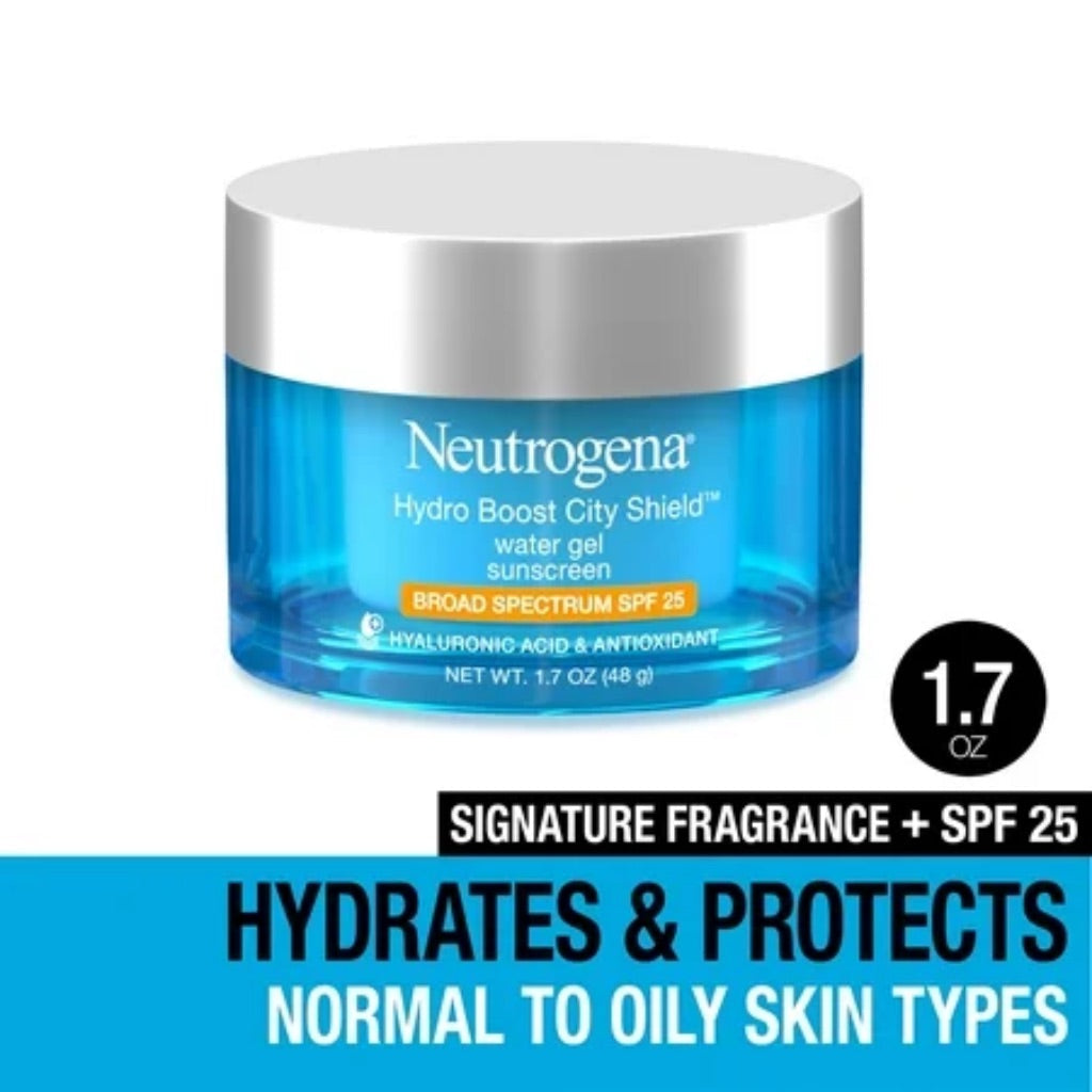 Neutrogena Hydro Boost City Shield Water Face Gel with SPF 25 - 1.7 oz.