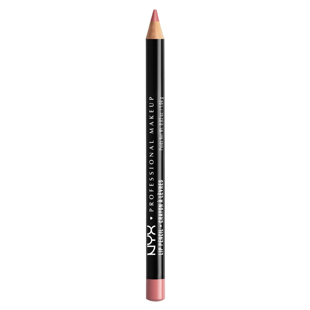 NYX Professional Makeup Long-Lasting Slim Creamy Lip Pencil - Rose