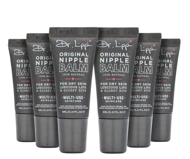 Dr. Lipp Original Nipple Balm, Pack of 6 Minis - 0.27 fl. oz.