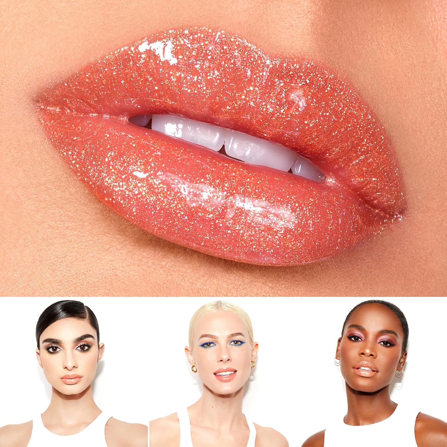 Bossy Cosmetics Power Woman Essentials Lip Gloss - Outspoken (Warm Orange)