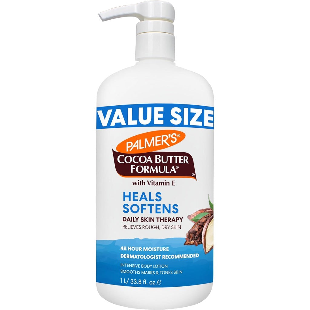 Palmer's Cocoa Butter Body Lotion, 33.8 Oz Pump Bottle,