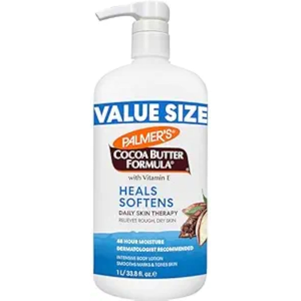 Palmer's Cocoa Butter Body Lotion, 33.8 Oz Pump Bottle,