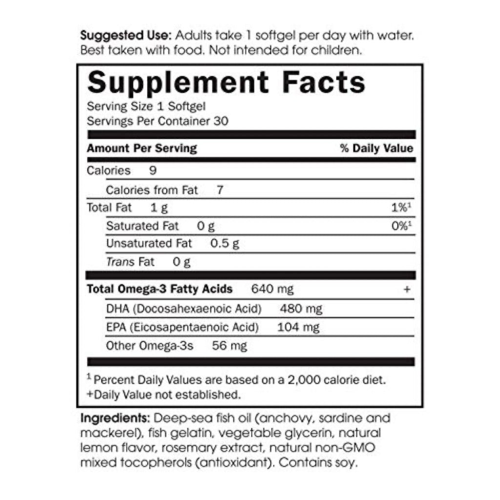 Minami Garden of Life Supercritical Prenatal Vitamin with Omega-3 Fish Oil - Lemon, 60 Softgels