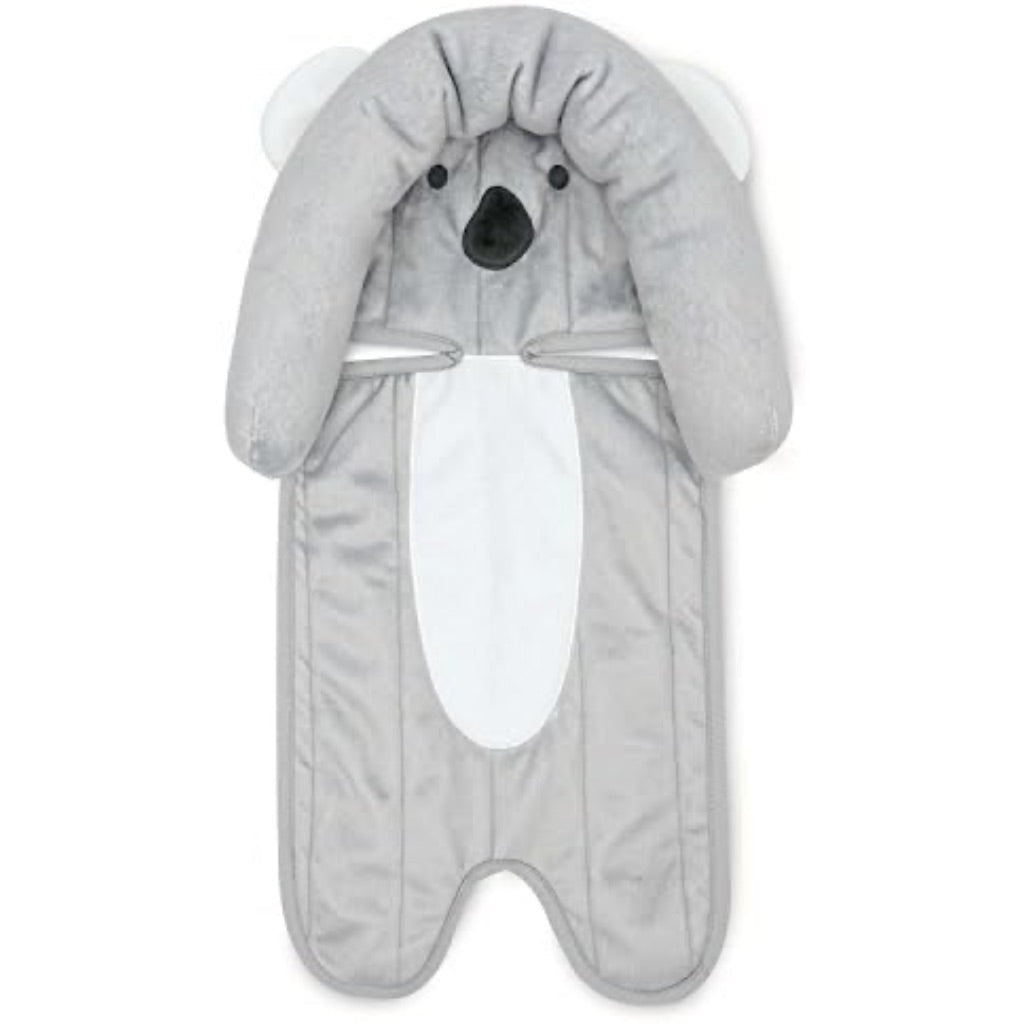 Travel Bug Baby & Toddler 3-Piece Head Support & Strap Covers Set for Car Seats, Strollers & Bouncers - (Koala)