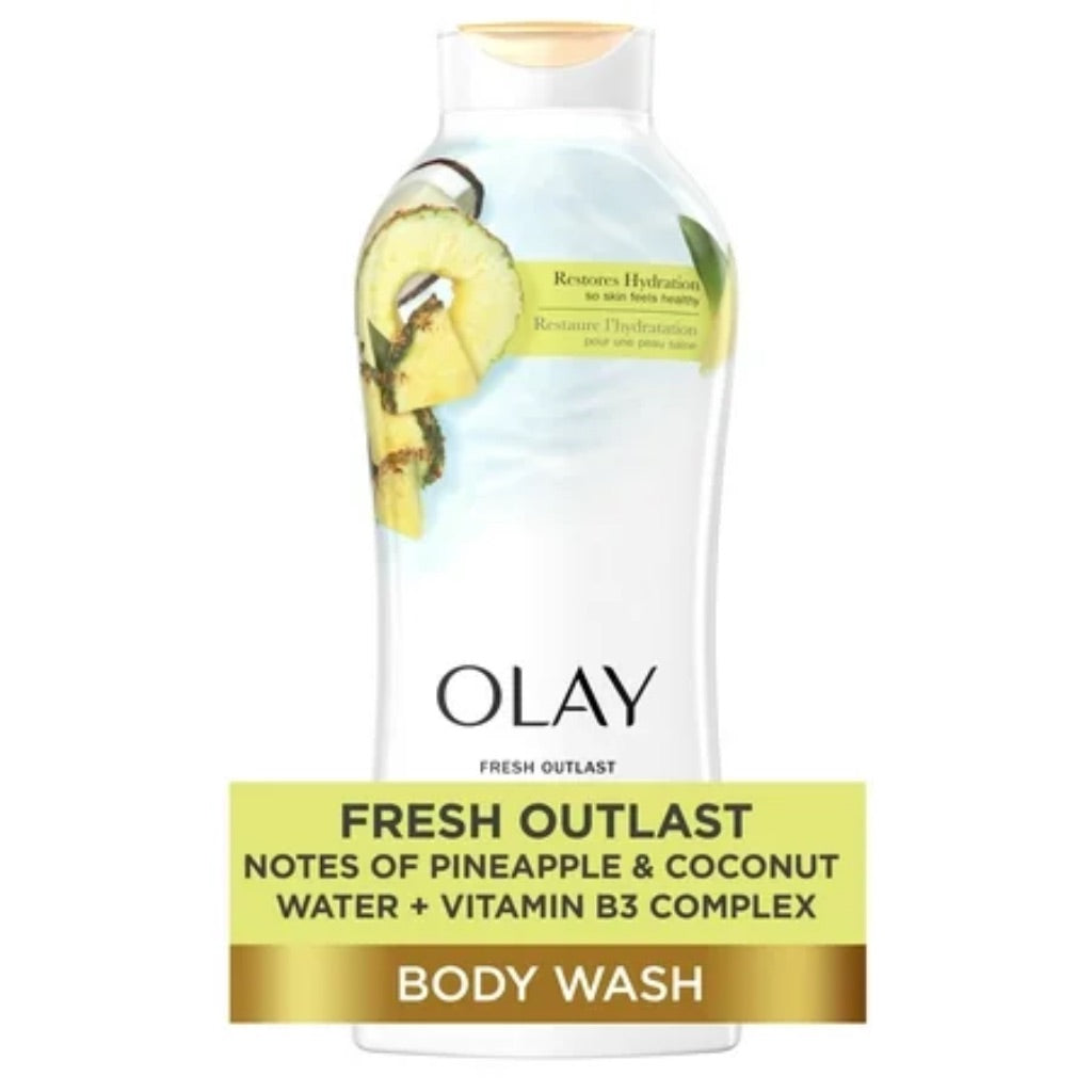 Olay Women's Fresh Outlast Body Wash - Pineapple and Coconut Water, 22 fl. oz.
