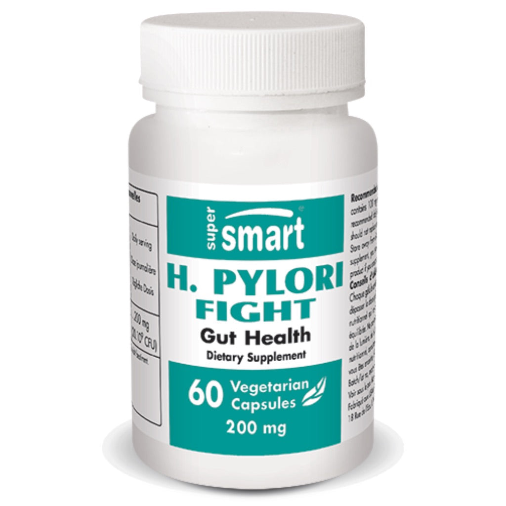 SuperSmart SA SuperSmart H. Pylori Fight Dietary Supplement - 60 Veg. Caps
