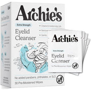 Archie's Remedies Eyelid Cleanser Wipes - 30ct.