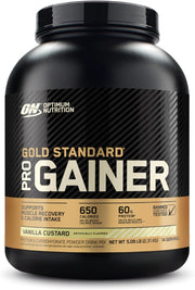 Optimum Nutrition Gold Standard Pro Gainer Protein Powder - Vanilla Custard, 5lb.