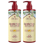 Old Spice Gentleman's Super Hydration Hand & Body Lotion - Eucalyptus & Coconut Cream, 17 fl. oz. (2 Pack)