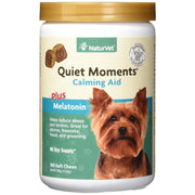 NaturVet Quiet Moments Calming Aid for Dogs - 180 Soft Chews