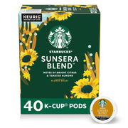 Starbucks Sunsera Blend 100% Arabica Keurig K-Cup Coffee Pods, 40ct
