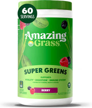 Amazing Grass Greens Blend Superfood Powder - Berry, 60 Svgs.