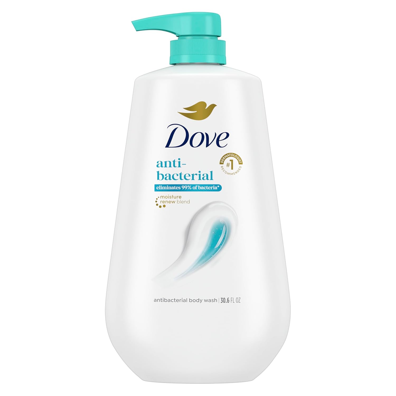 Dove Body Wash with Pump - Anti-Bacterial, 30.6 fl. oz.