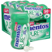 Mentos Gum Sugar-Free Chewing Gum -Spearmint, 50 Pieces (6 Pack)