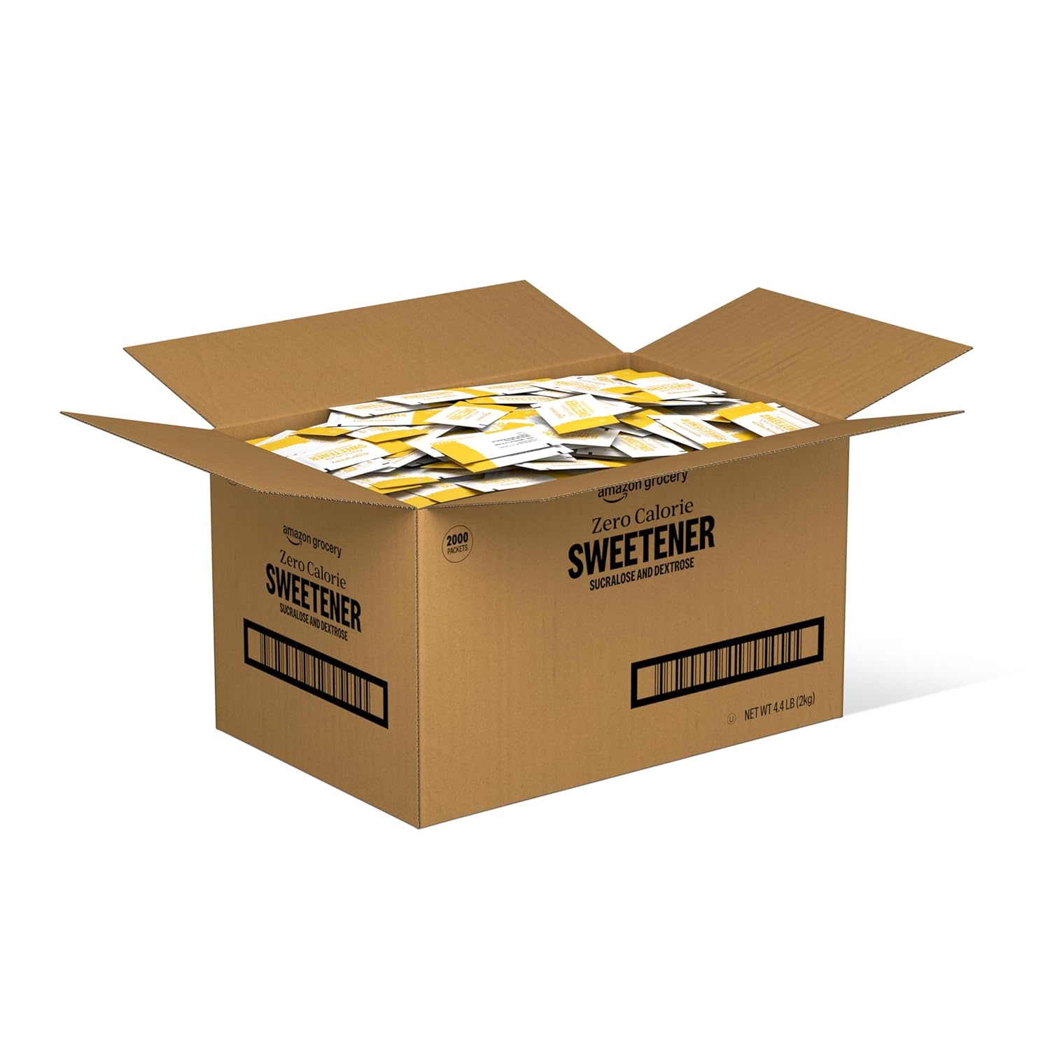 Happy Belly Zero Calorie Yellow Sucralose Sweetener, 2000 Packets