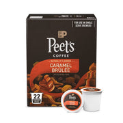 Peet’s Coffee Caramel Brulee Premium Light Roast Keurig K-Cup Coffee Pods, 22ct