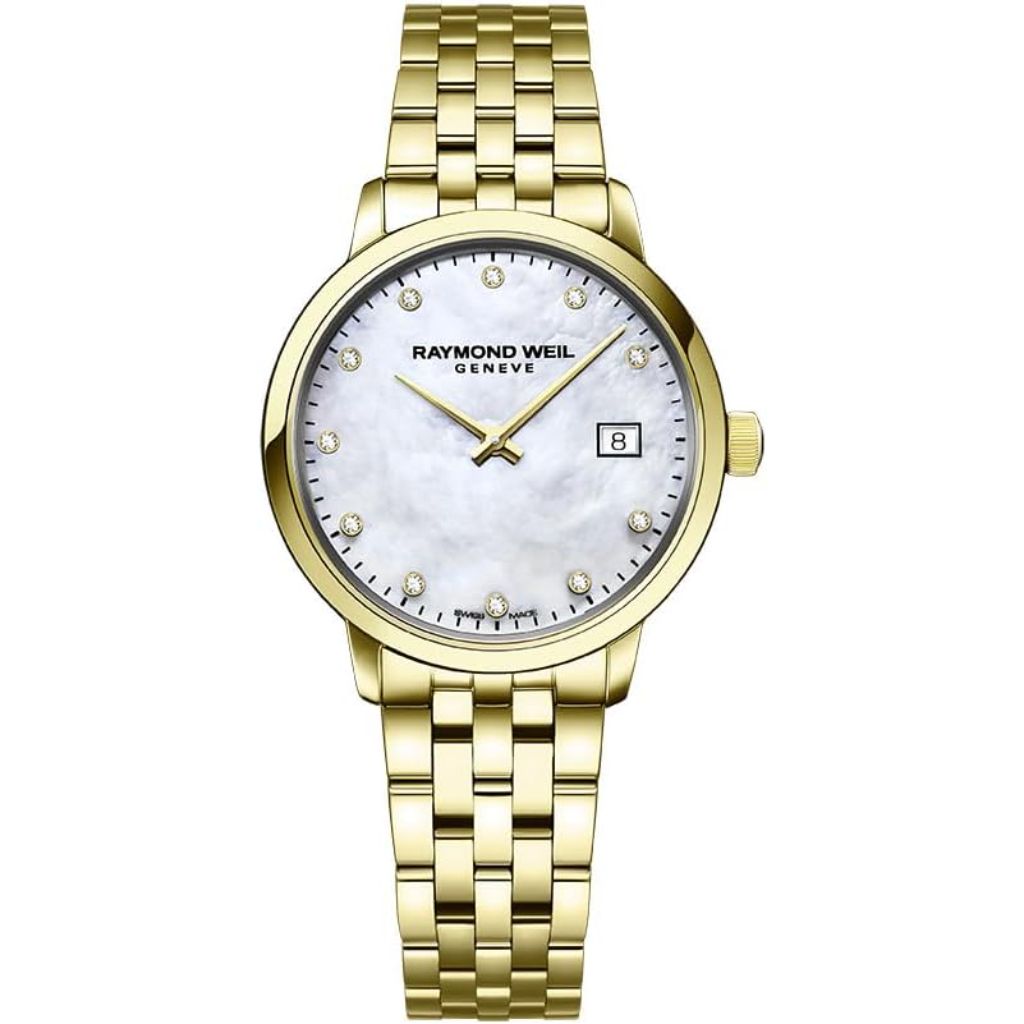 RAYMOND WEIL Toccata Classic Women's Watch, 29 mm (Model: 5985-P-97081) - Yellow Gold