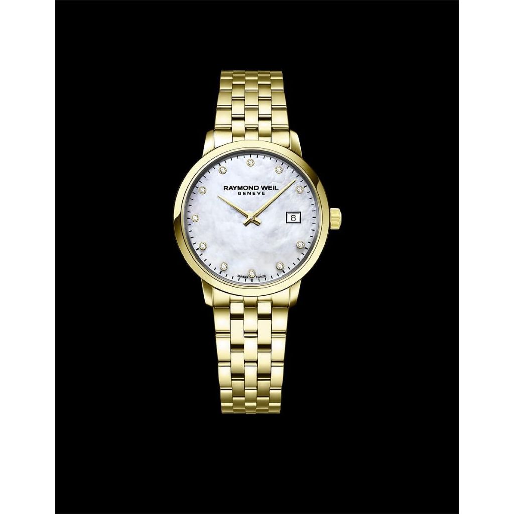 RAYMOND WEIL Toccata Classic Women's Watch, 29 mm (Model: 5985-P-97081) - Yellow Gold