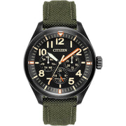 Citizen Men's Eco-Drive Weekender Garrison Field Watch -  (Model: BU2055-16E)