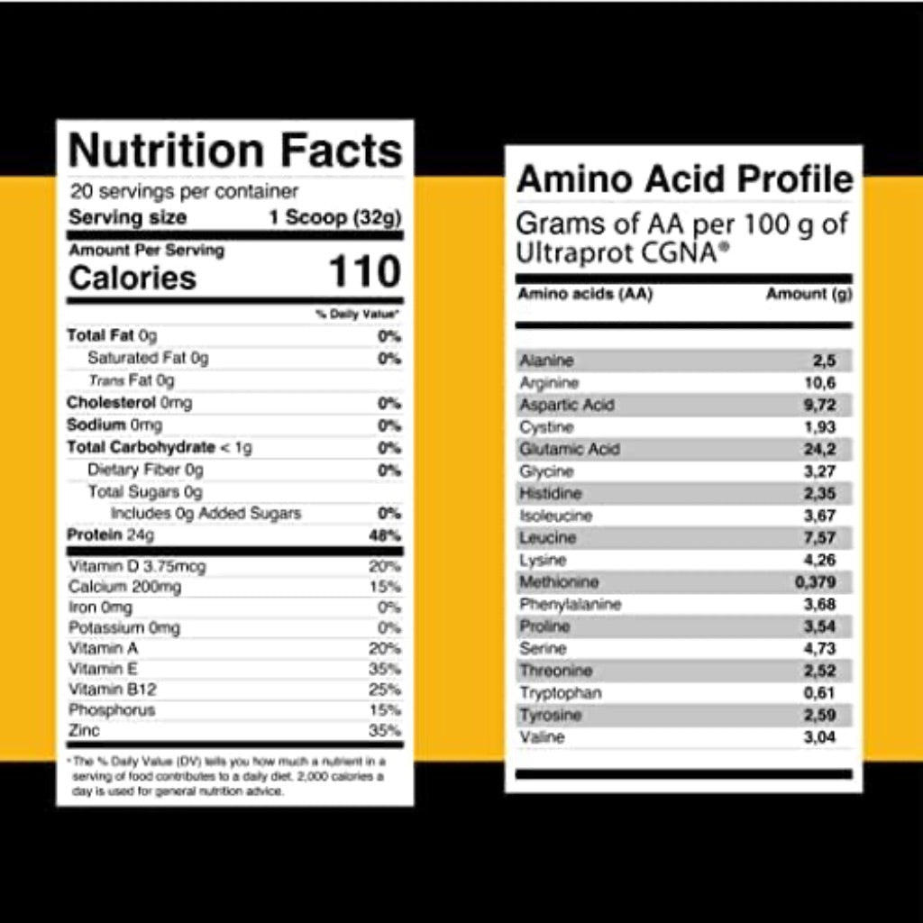 Prote&Co Lupin Vegan Plant-Based Protein Powder - Banana, 20 Svgs.