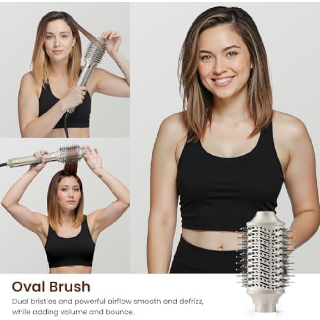 MESCOMB Upgraded 5-in-1 Hot Air Styling System - Silver