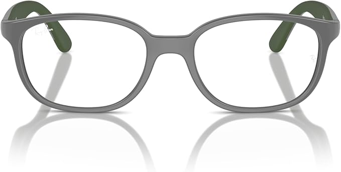 Ray-Ban Kids RY1632F Asian Fit 3964 Eyewear Frames - Dark Gray/Green, 48/16/130